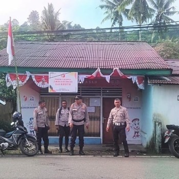 Polsek Salahutu Laksanakan Patroli Dialogis Cipta Kondisi Jelang Pilkada Serentak