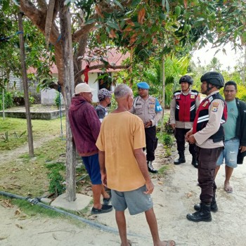 Polsek Mdona Hyera Intesifkan Patroli, Tampung Masukkan Warga Guna Tingkatkan Kualitas Pelayanan Polri