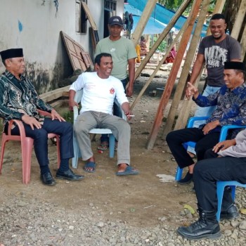 Bhabinkamtibmas Gelar Sambang dengan Tokoh Pemuda Bahas Keamanan Jelang Pemilu