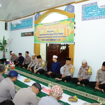 Polresta Ambon Gelar Peringati Maulid Nabi Muhammad SAW