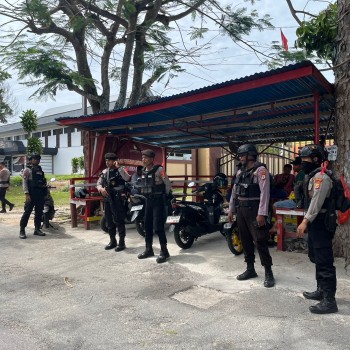 Satuan Samapta Polres Malra Giatkan Patroli.