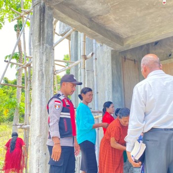 Polsek Wetar Intensifkan Pelayanan Kepolisian Guna Makmurkan Tempat Ibadah