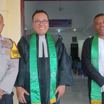 Polsek Piru Gelar Program Minggu Kasih Sebagai Upaya Memakmurkan Tempat Ibadah.