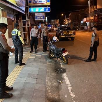 Cegah Gangguan Kamtibmas di Malam Hari, Polresta Ambon Tingkatkan Patroli Dialogis