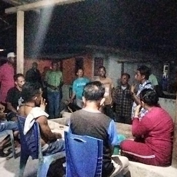 Antisipasi gangguan Kamtibmas, Polsek Fordata gelar Patroli gabungan