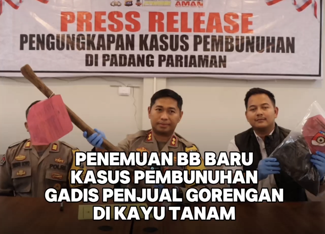 Cangkul dan Celana Barang Bukti Baru Kepolisian untuk Memperdalam Proses Penyidikan