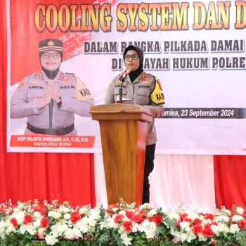 Polres Buru Gelar Pelaksanaan Acara Cooling Sistem & Doa Bersama Dalam Rangka Pilkada Damai Tahun 2024