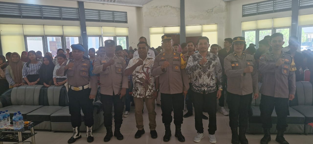 Sosialisasi Kamtibmas oleh Polsek Nusaniwe di PGSD Universitas Pattimura Ambon Berjalan Lancar