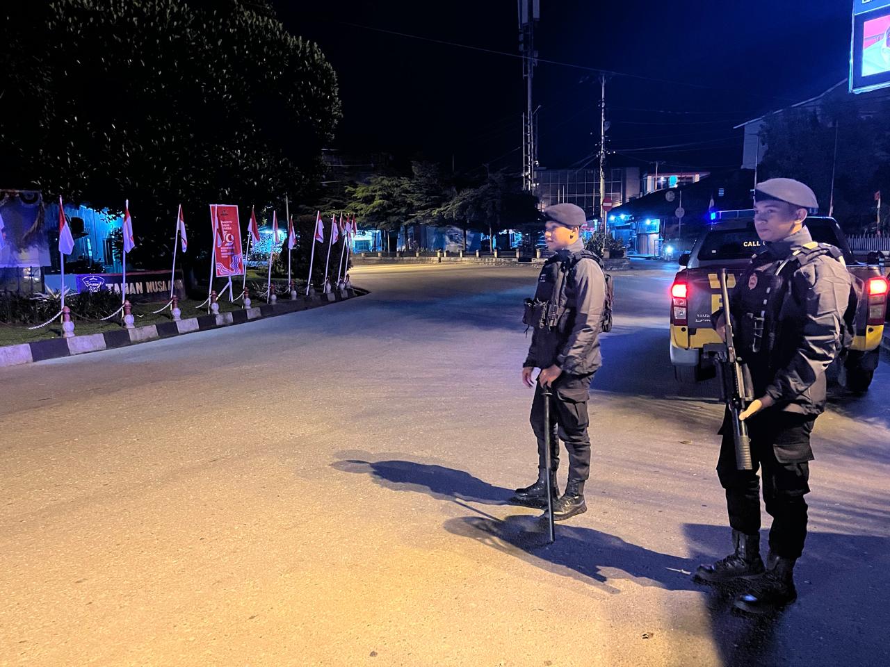 Polresta Ambon Tingkatkan Patroli Malam Hari untuk Cegah Gangguan Kamtibmas