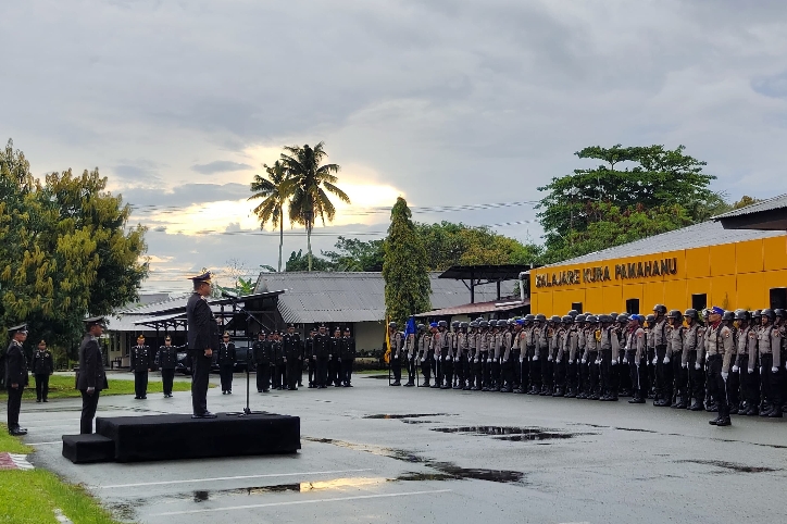 SPN Polda Maluku Gelar Upacara Hari Kesaktian Pancasila