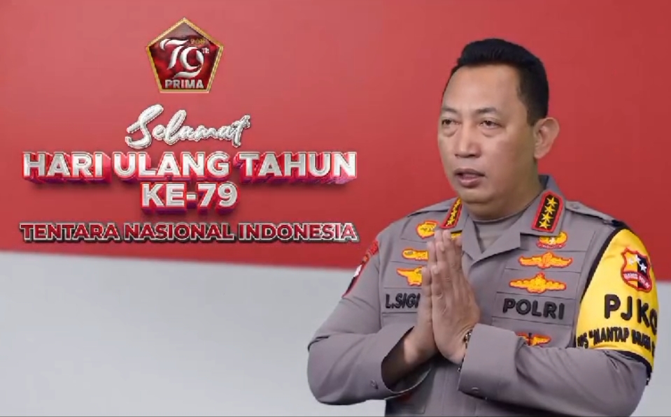 HUT TNI, Kapolri: Kami Bersinergi di Laut dan Bumi Nusantara