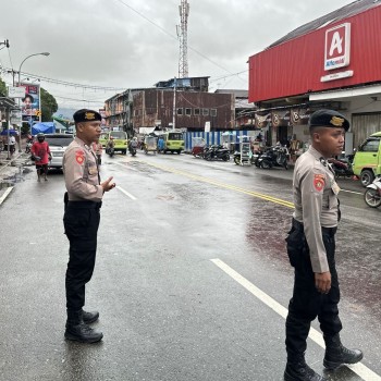 Sat Samapta Polresta Ambon Tingkatkan Patroli Dialogis untuk Jaga Keamanan dan Ketertiban
