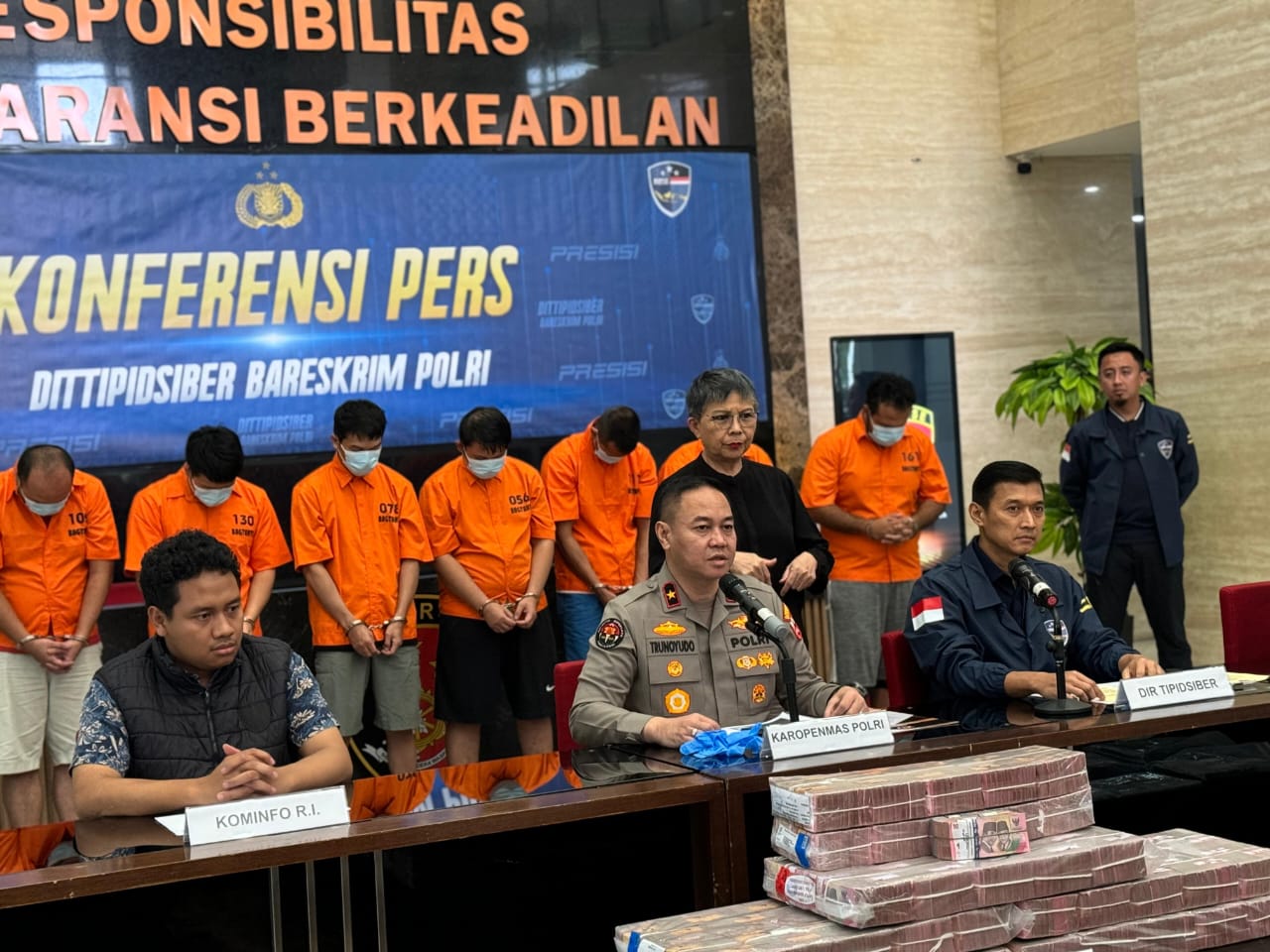Polri Bongkar Sindikat Judi Online yang Dikendalikan Warga Negara Asing Perputaran Uang Capai Rp 685 M
