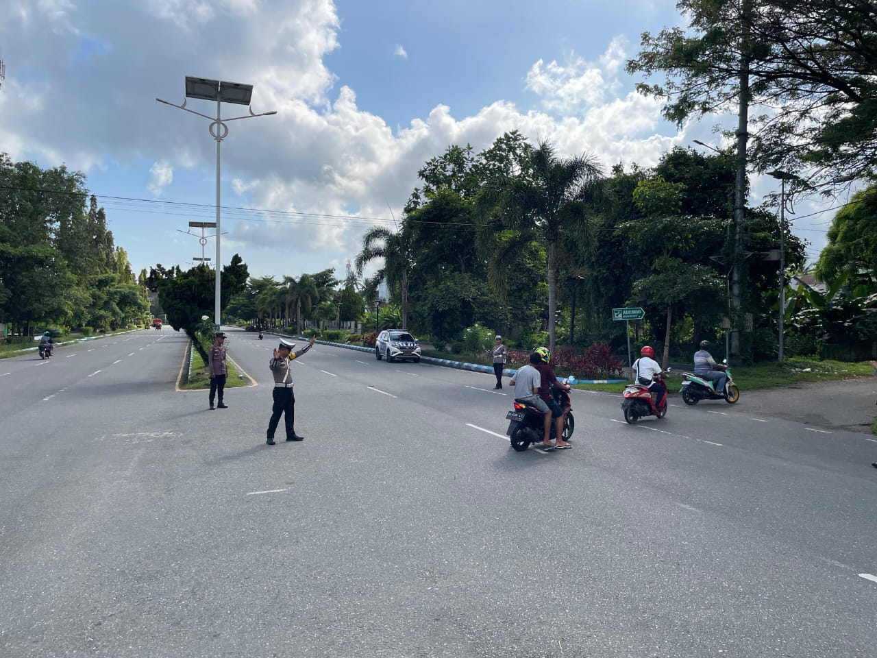 Patroli Satlantas Polres Malteng Antisipasi Pelanggaran Lalu Lintas Ops Zebra Salawaku 2024