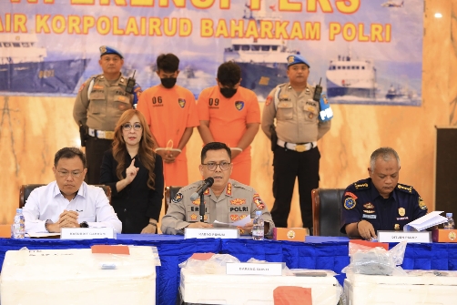 Polri Ungkap Kasus Perdagangan Ilegal 100 Ribu Benih Bening Lobster