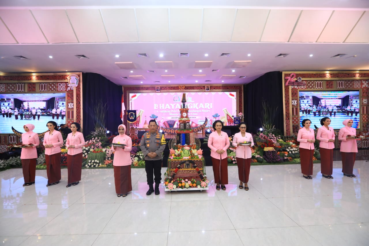Peringati HKGB ke-72, Ketum Bhayangkari : Istri Harus Jadi Support System Suaminya