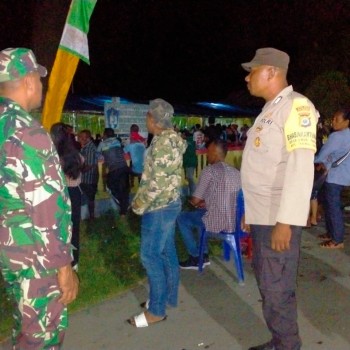 Pengamanan Giat Makan Patita Peserta Koinonia Jemaat GPM Tuhaha