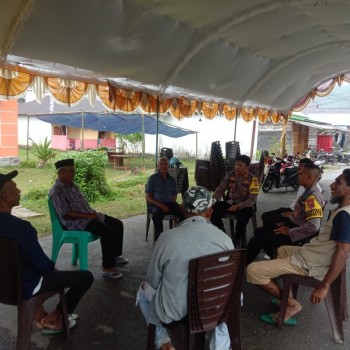 Cooling System, Sat Binmas Polres Buru Selatan Edukasi Masyarakat Soal Kamtibmas