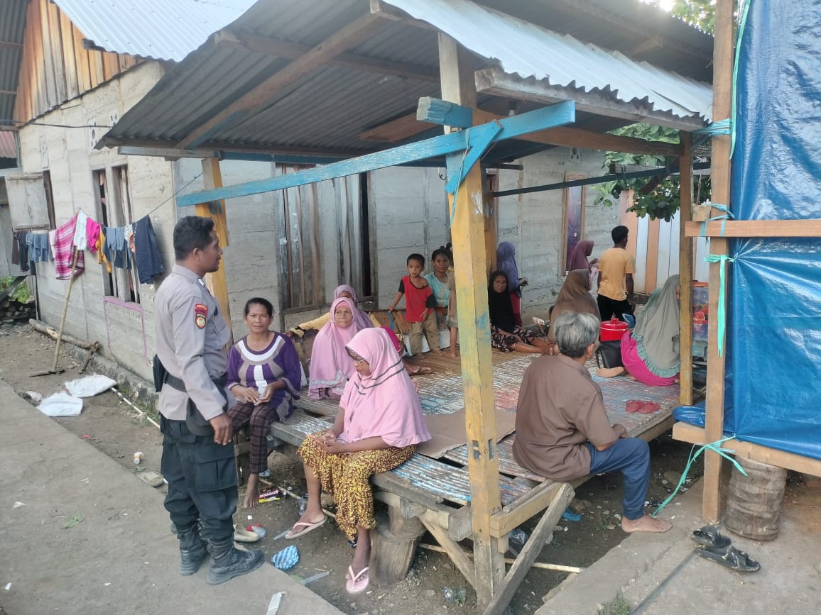 Wujudkan Sinergitas dengan masyarakat Bhabinkamtibmas Polsek Kepala Madan Laksanakan Sambang