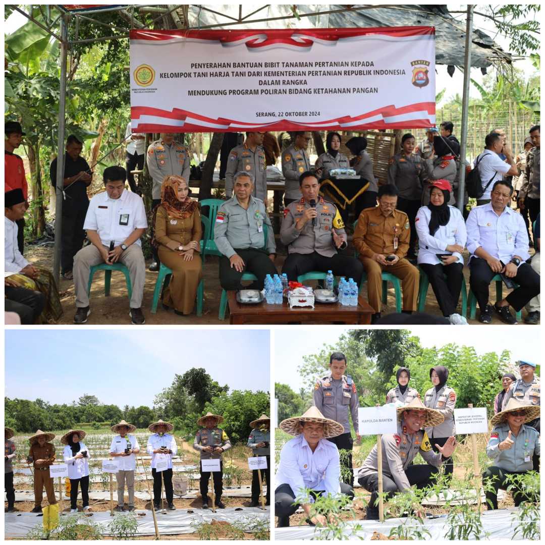 Dukung Target Swasembada Pangan Nasional, SSDM Polri Siapkan Calon Polisi Dengan Skill dan Program Pertanian Yang Melibatkan Masyarakat