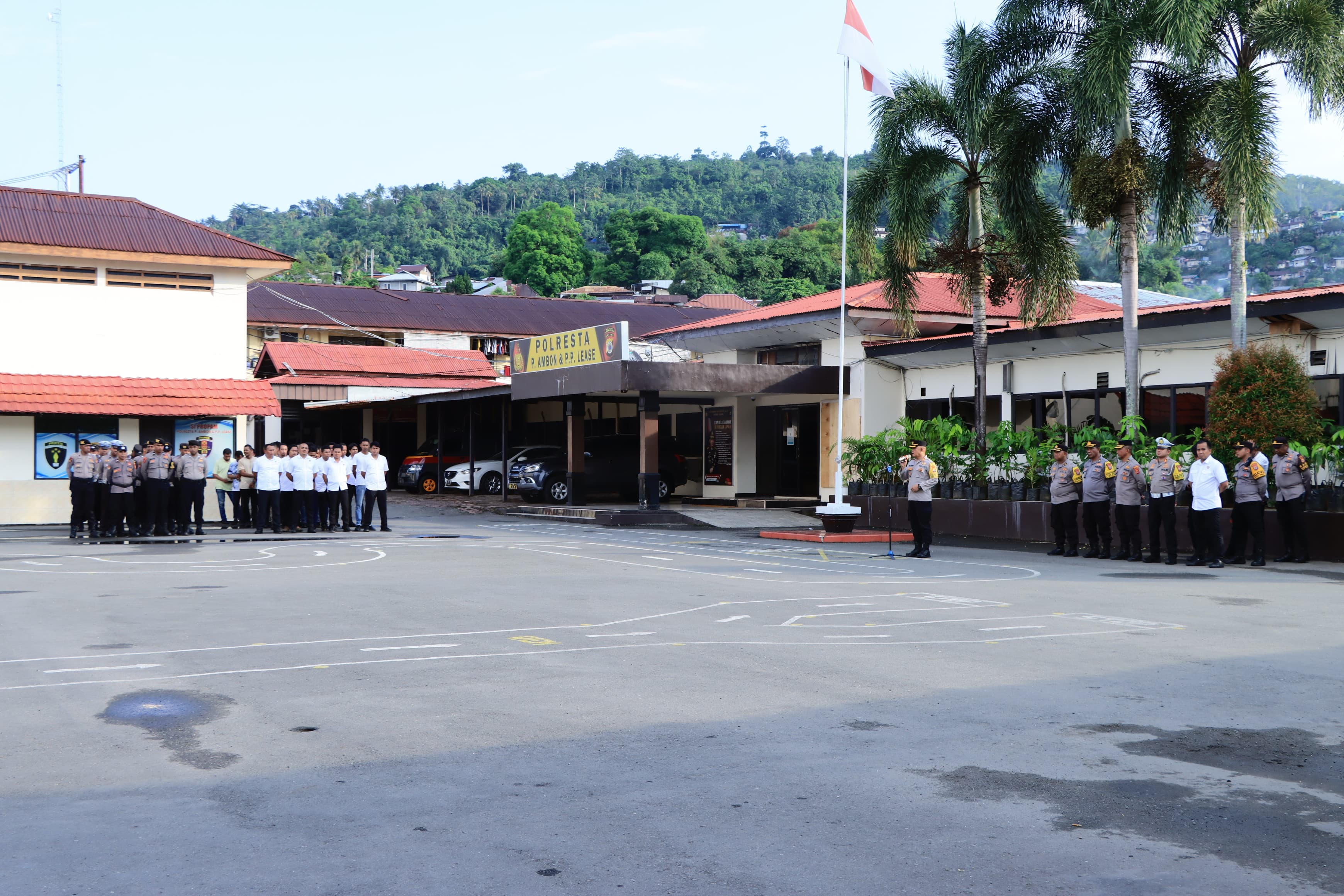 Kepolisian Resor Kota Ambon Turunkan 203 Personel untuk Pengamanan Mangente Ambon Festival
