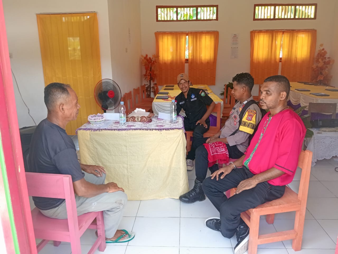 Kunjungan Serta Himbauan Kamtibmas Terhadap Warga Masyarakat di Ohoi/Desa Ohoirenan, Kec. Kei Besar, Kab. Malra