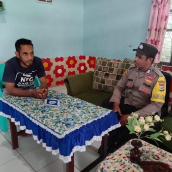 Kunjungan Serta Himbauan Kamtibmas Terhadap Warga Masyarakat di Ohoi/Desa Somlain, Kec. Kei Kecil Barat, Kab. Malra