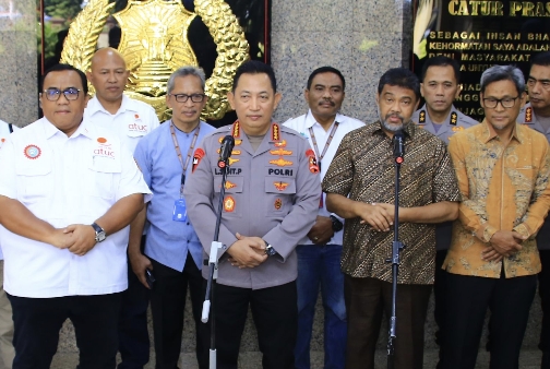 Kelompok Buruh Apresiasi Peran Penting Polri Menyelesaikan Persoalan Industrial