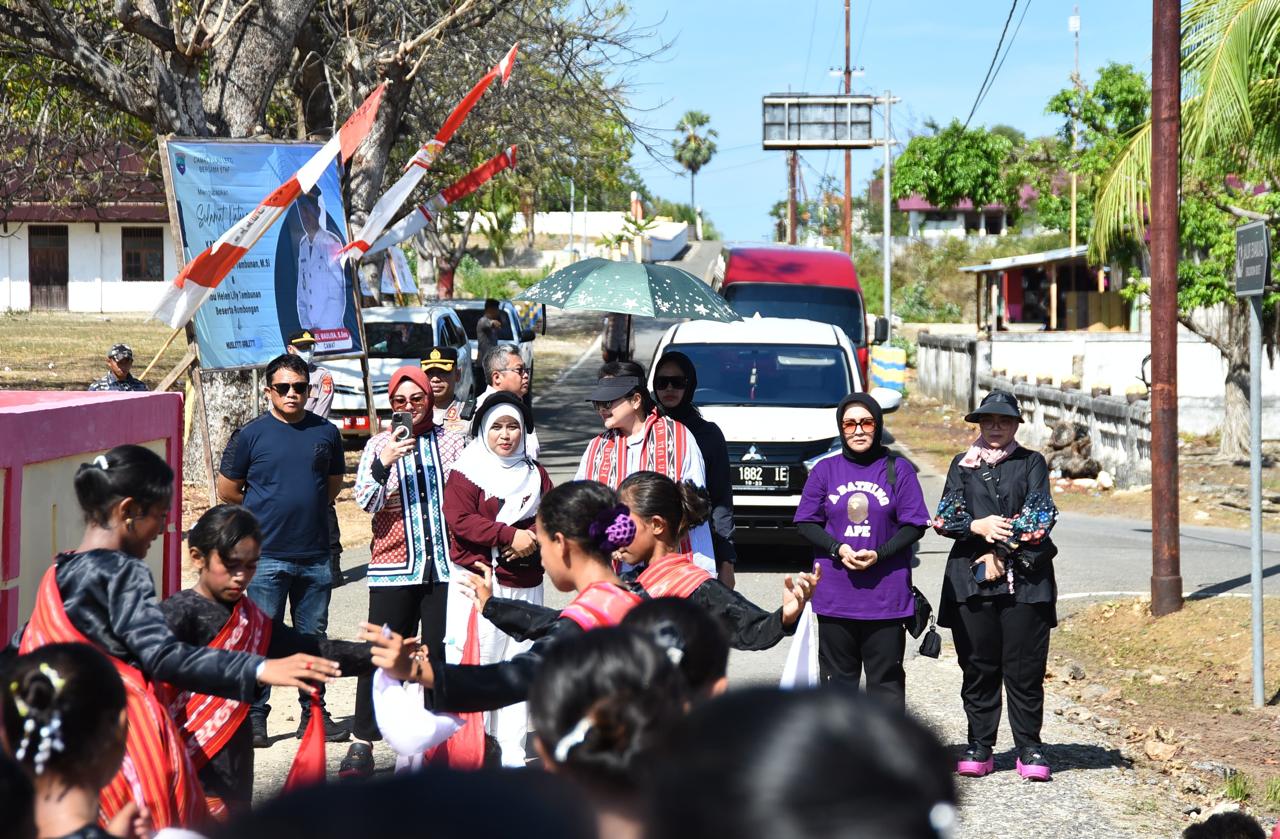 Kunjungi Pulau Leti Kapolda Tinjau Kesiapan Pelaksanaan Program Baksos dan Bakses Bhayangkari 2024