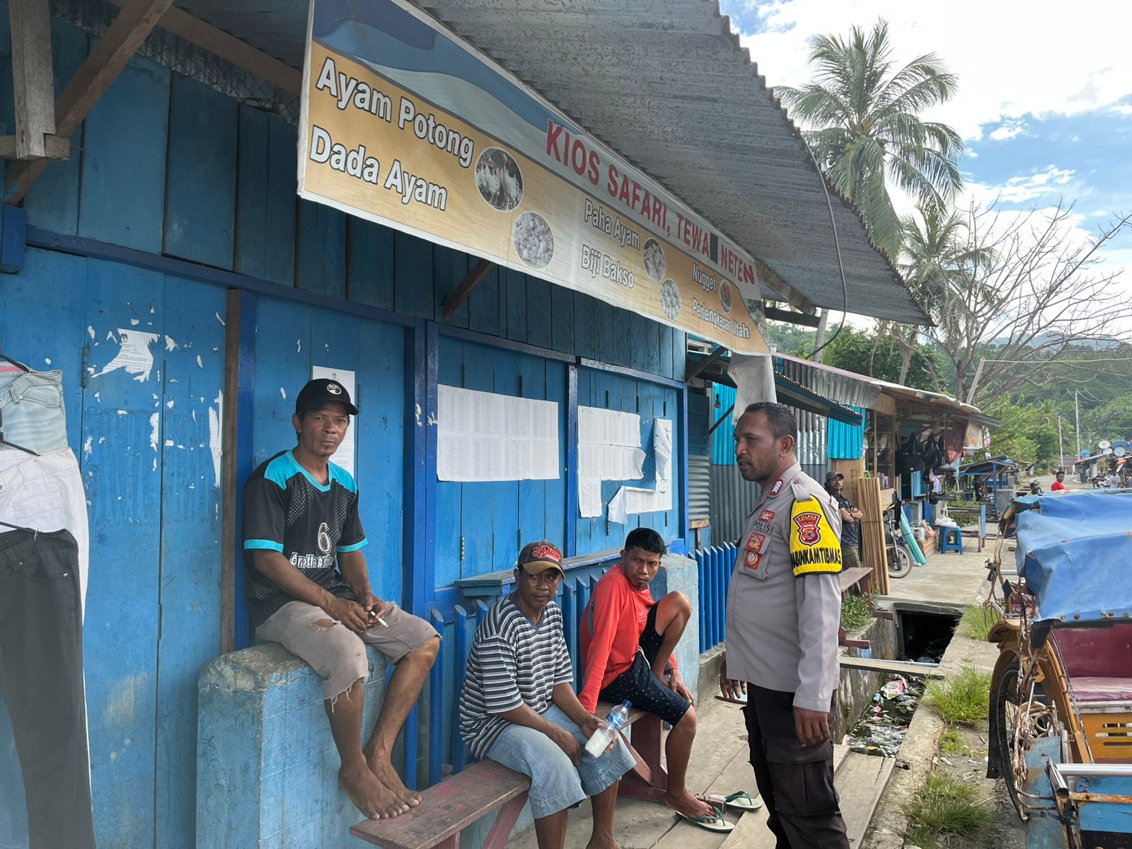 Bhabinkamtibmas Polres Buru Selatan Laksanakan Cooling System