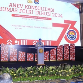 Sertifikasi Uji Kompetensi Kehumasan Pada Anev Konsolidasi Humas Polri T.A 2024