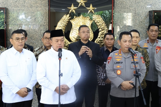 Menteri ATR/BPN Temui Kapolri Untuk Kerjasama Berantas Mafia Tanah Tanpa Toleransi