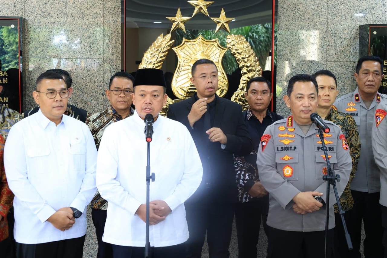 Menteri ATR/BPN Temui Kapolri Perihal Kerjasama Berantas aMafia Tanah Tanpa Toleransi