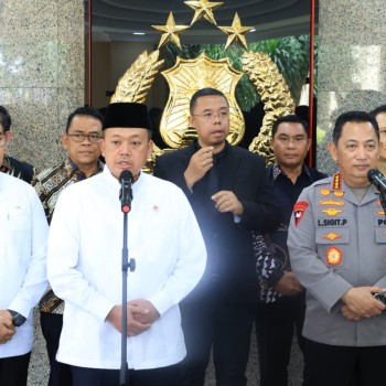 Menteri ATR/BPN Temui Kapolri Perihal Kerjasama Berantas aMafia Tanah Tanpa Toleransi