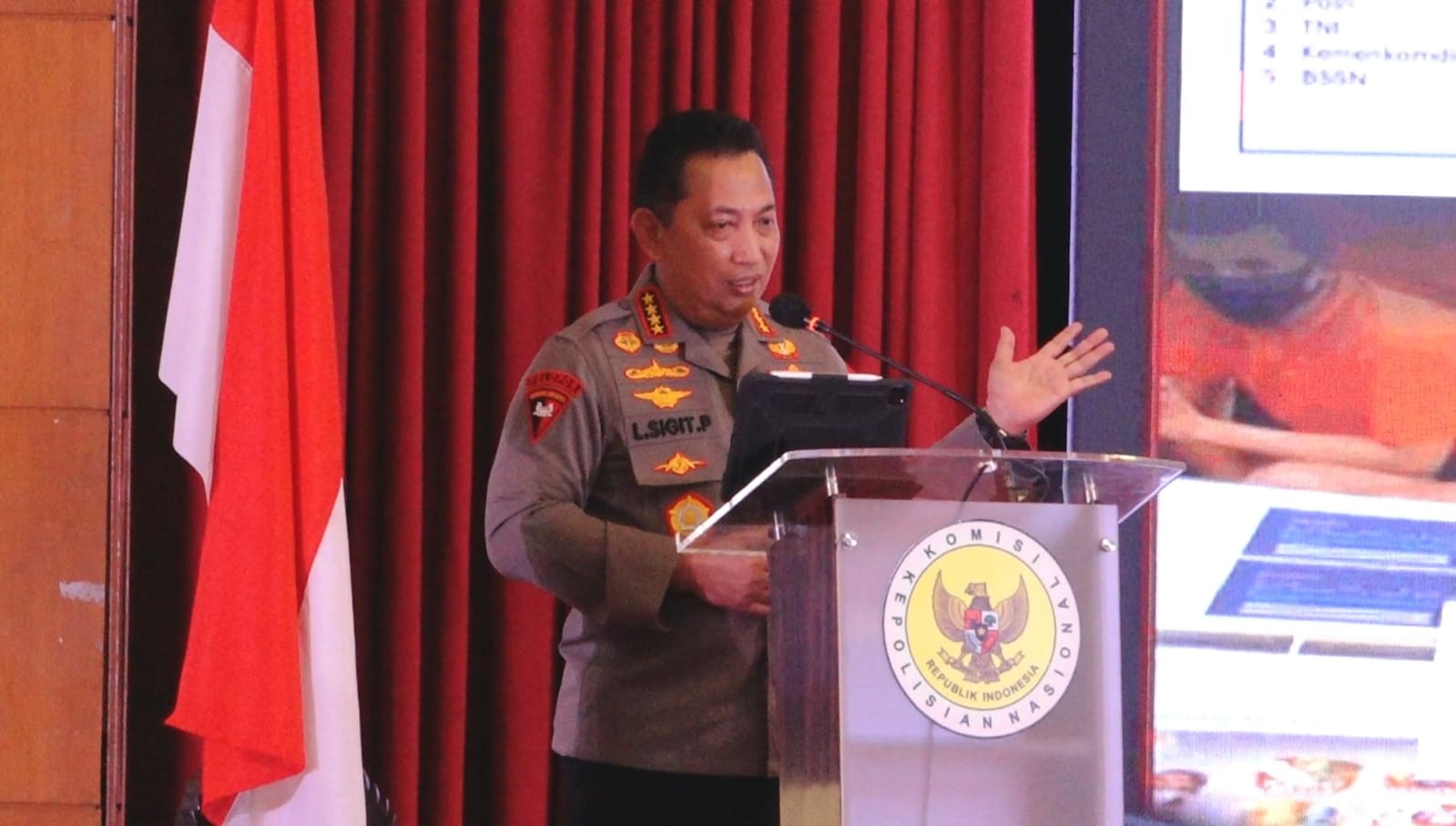 Kapolri Nyatakan Komitmen Kawal Asta Cita Untuk Wujudkan Indonesia Emas 2045