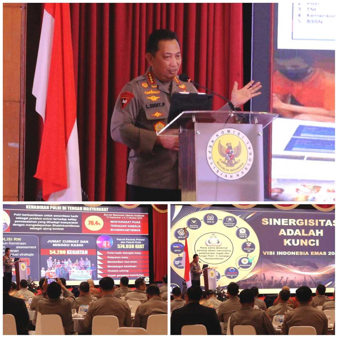 Kapolri Nyatakan Komitmen Kawal Asta Cita Tuk Wujudkan Indonesia Emas 2045
