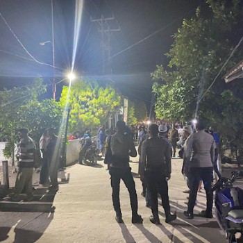 Polsek Selaru amankan Kampanye salah satu Paslon, jamin Kondusifitas