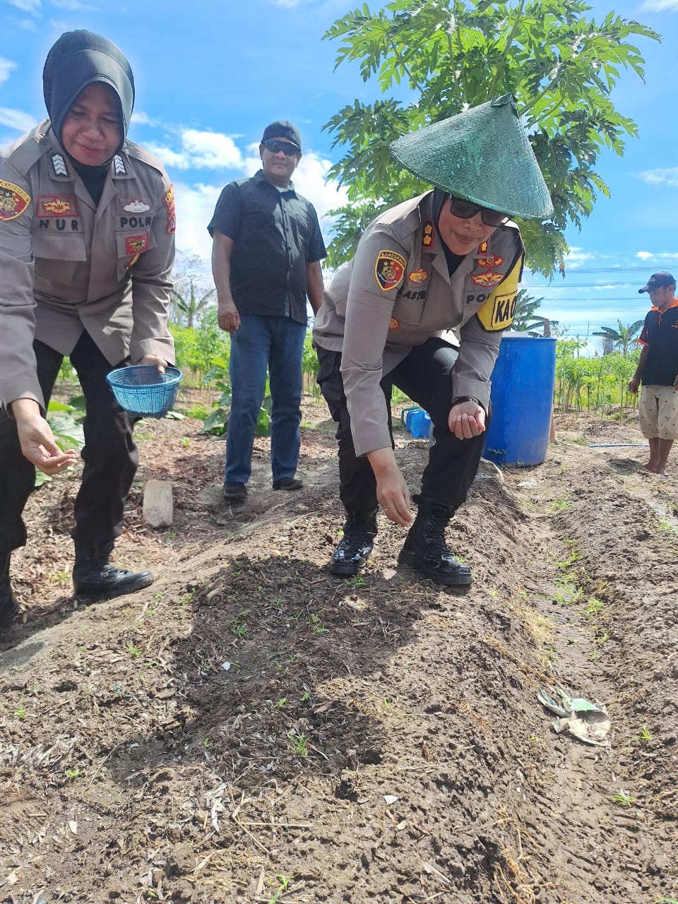 Kapores Buru Dukung Program Asta Cita Penanaman 1000 Bibit Sayur