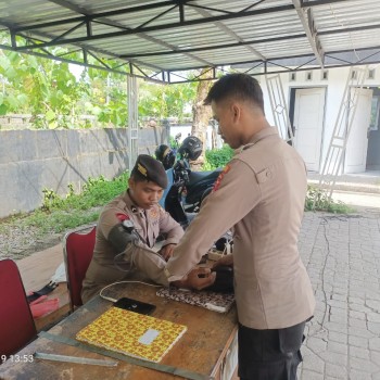 Polres Buru Selatan Pastikan Kesehatan personil Saat bertugas dalam Operasi Mantapm praja Salawaku 2024