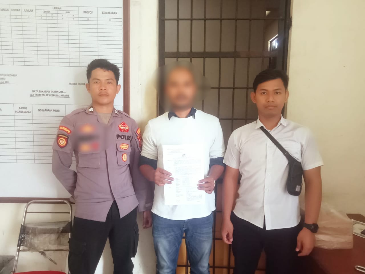 Polres Kepulauan Aru Tetapkan Pegawai BRI Dobo Tersangka, Terkait Kasus Penipuan Dan Penggelapan Uang Nasabah.