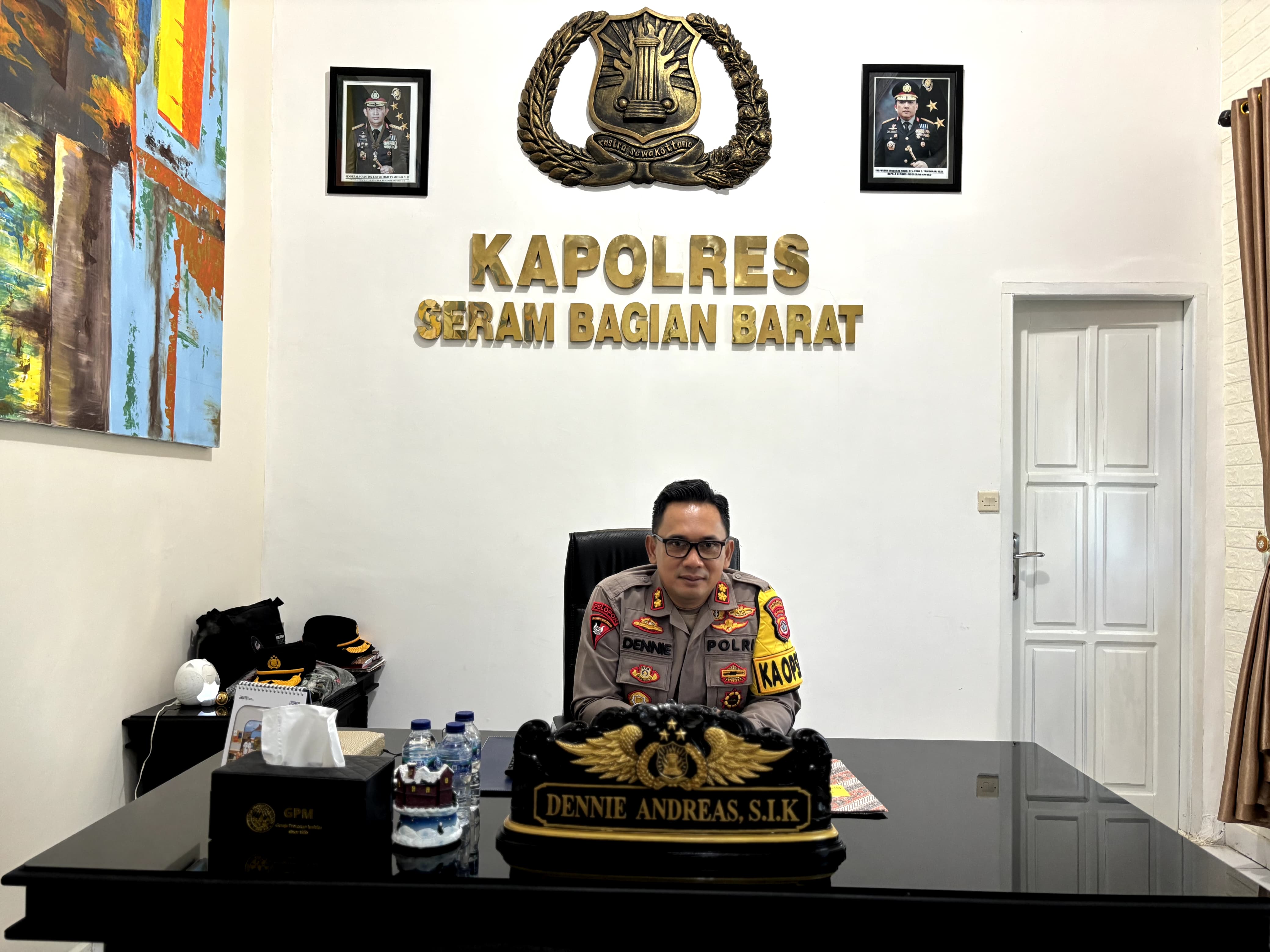 Kapolres Minta Warga Hualoy dan Latu Jangan Mudah Terprovokasi