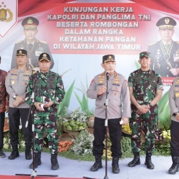 Dukung Program Swasembada Pangan, Kapolri-Panglima TNI Luncurkan Gugus Tugas Polri