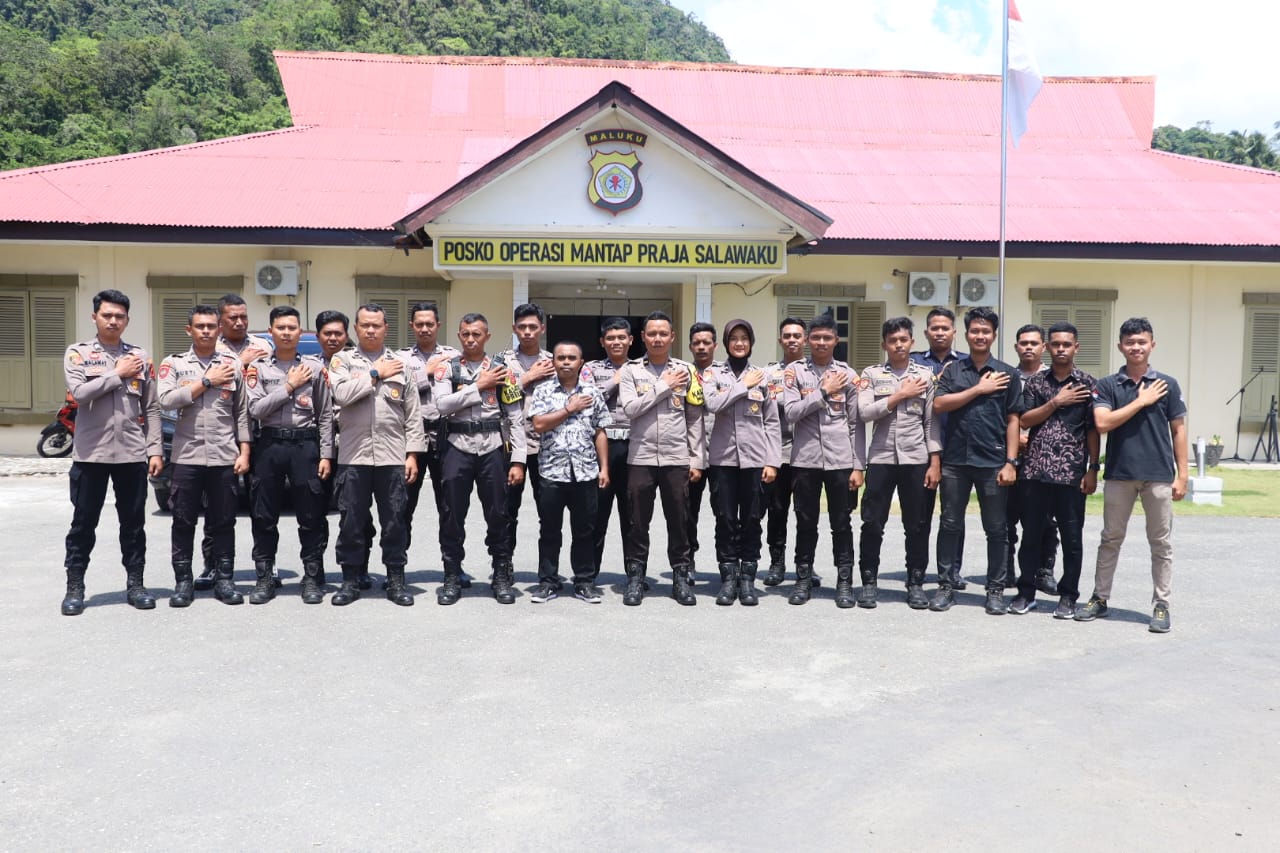 Polres Buru Selatan Laksanakan Pelatihan Peningkatan Kemampuan Kehumasan Bagi Personil