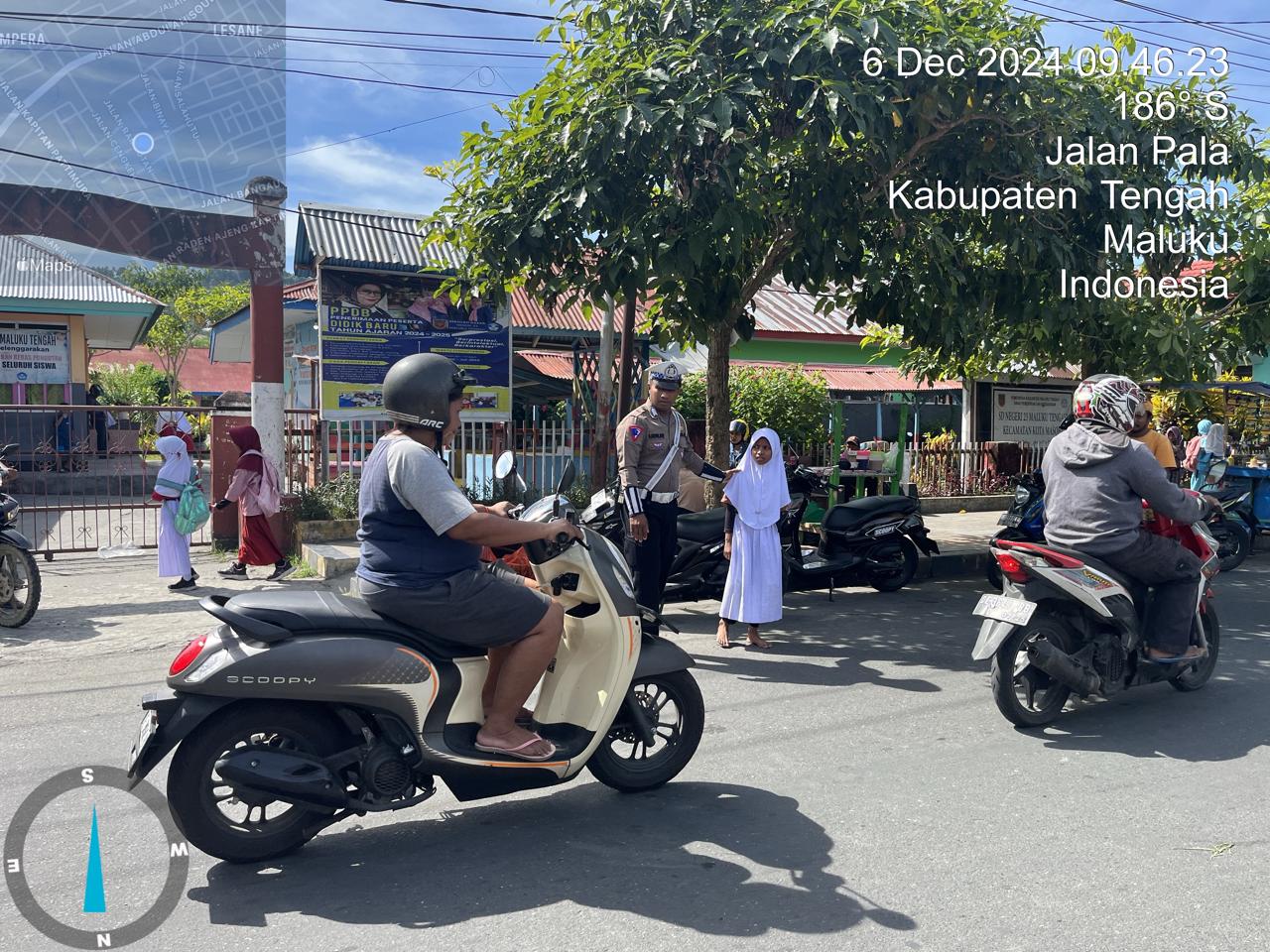 Unit Turjagwali Sat Lantas Polres Malteng Laksanakan Patroli