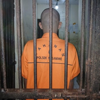 Sempat Melarikan Diri Pasca Lakukan Penganiayaan Selama 4 Bulan, TSK An IR Berhasil Di Tangkap Oleh Polsek Nusaniwe.