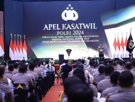 Apel Kasatwil Polri Dihadiri Presiden Prabowo, Kapolri: Suatu Kehormatan