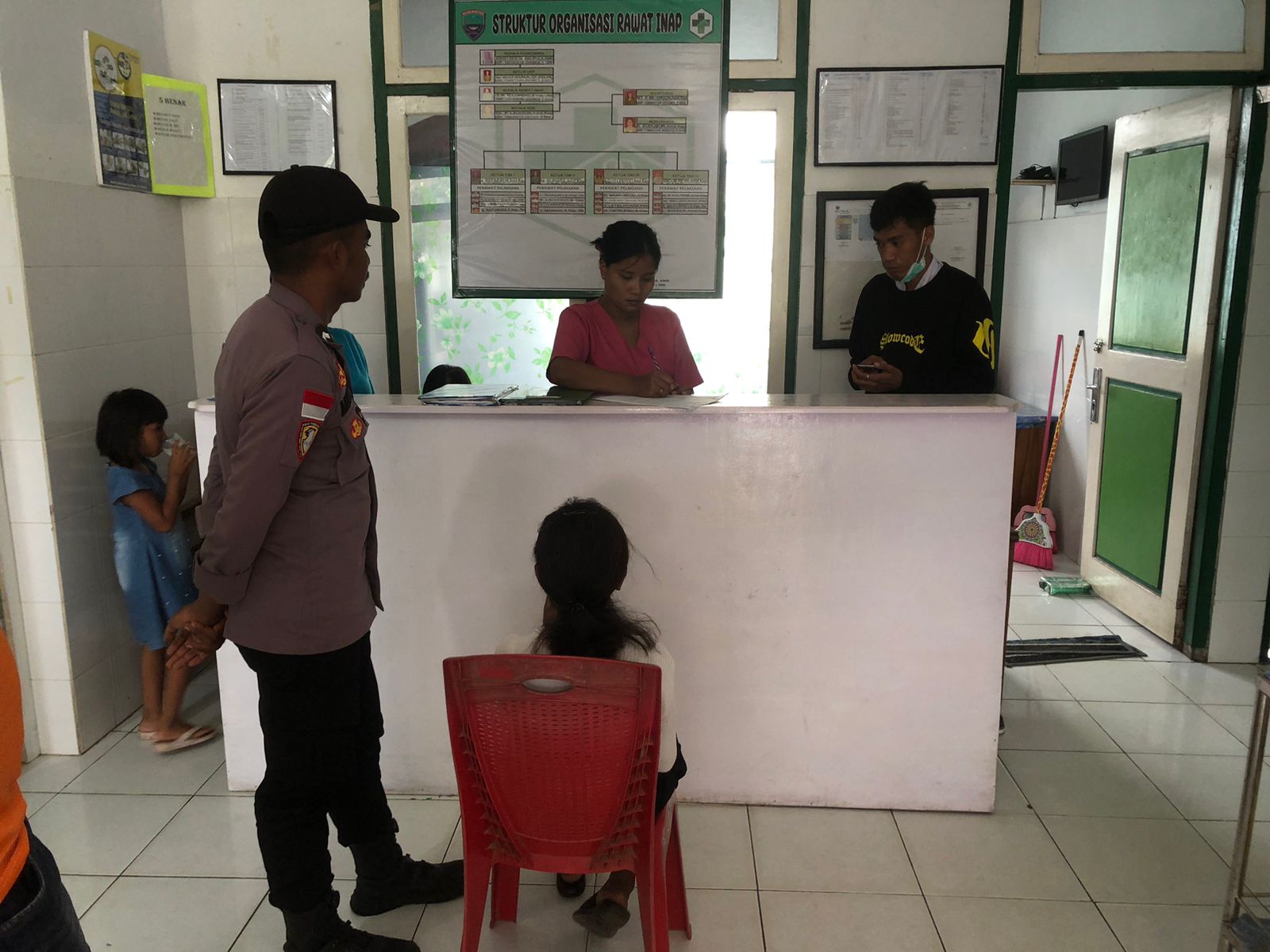 Unit Reskrim Polsek Kisar  Tangani Laporan Pidana Setubuh Anak di Bawah umur