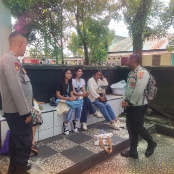 Polsek Salahutu Laksanakan Patroli Dialogis untuk Cipta Kondisi Aman