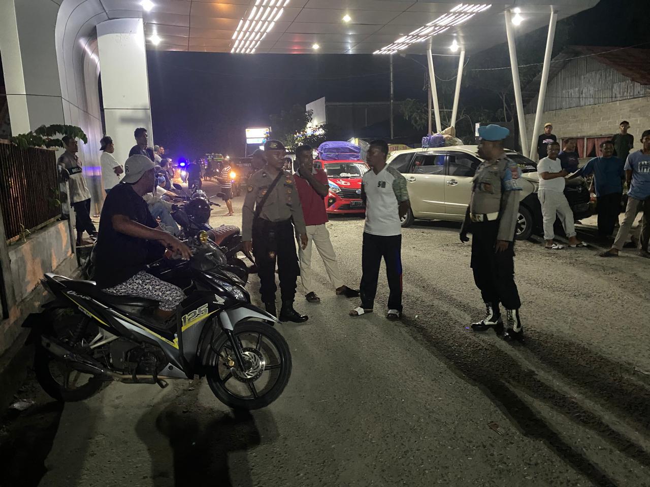 Polsek Kairatu Intensifkan Patroli Malam Untuk Ciptakan Kamtibmas Kondusif Pasca Pilkada 2024.