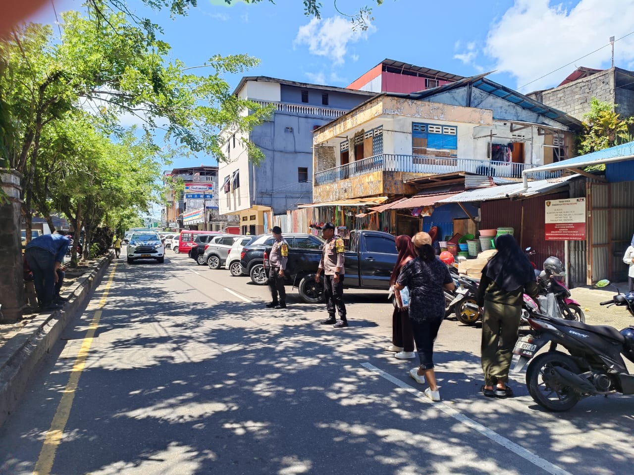 Polisi Beri Pengamanan dan Himbauan Kamtibmas dalam Konser Amal Kwartir Sirimau dan KPMM Kota Ambon